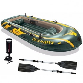 Seahawk rubber boat set for four person - by Intex