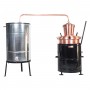 Distilling pot still Overturn 80 liters without hand stirrer