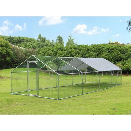 Metalna nastamba za perad 3x8x2m ZI-CR382 Zipper Maschinen