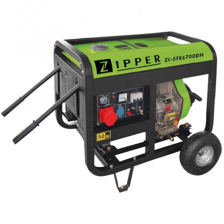 Generator dizel 6500W ZI-STE6700DH Zipper Maschinen