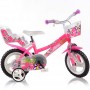 Flappy ružičasti dječji bicikl 12"