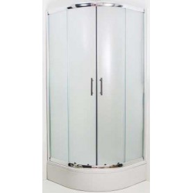 LYBRA 80R round shower cabin