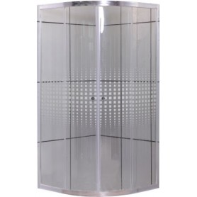 TK Bielsa 90 polukružna tuš kabina 90x90x185