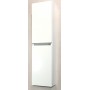 Glory 100 side bathroom cabinet white gloss