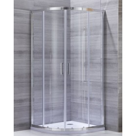 TK Silver Line 90 R polukružna tuš kabina 90x90x195cm