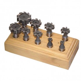 Woodruff keyseat cutter 9pc/bole12mm/HSS TNF9TLG Holzmann Maschinen