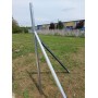Potporni stup - metalni, pocinčani - 60 x 2000 mm ekstra