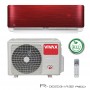VIVAX COOL R-DESIGN inverterski klima uređaj 3,52kW / 3,81kW ACP 12CH35AERI R32 RED CRVENA