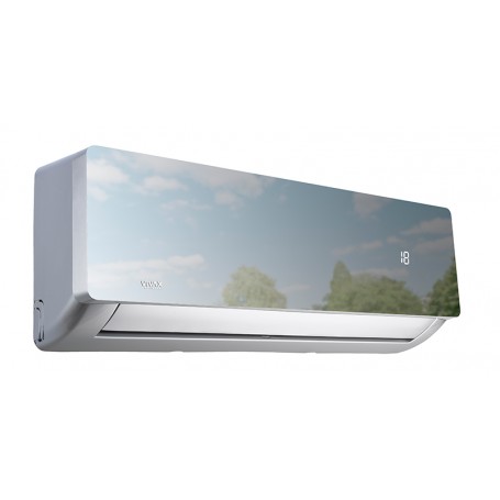 VIVAX COOL R-DESIGN inverterski klima uređaj 3,52kW / 3,81kW ACP 12CH35AERI R32 SILVER MIRROR