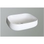 Mila surface-mounted ceramic washbasin 540x420x145 mm