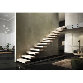 Cantilever stair treads