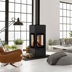 Thor 8 View Freestanding Fireplace