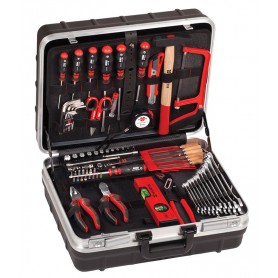 Professional tool case in a suitcase-service-76-piece - W