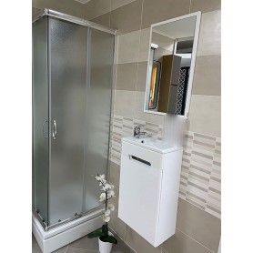 Komplet - Spirit 70Q kvadratna tuš kabina s kadom