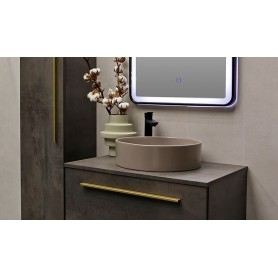 Destiny nadgradni keramički umivaonik taupe D420X120 mm