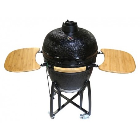 Roštilj Kamado orange pattern crni fi 23.5", 60 cm