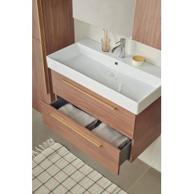 Sharp 70 lower bathroom cabinet lincoln gold handle