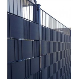 Panel fence tape - anthracite