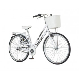 Ženski gradski bicikl Visitor Fashion 28" bijeli