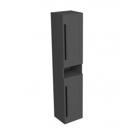Eternity 170 VOV side bathroom cabinet black ghraphite supermatt handle