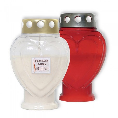 Paxlui big heart 110 tombstone lantern - 15 pcs