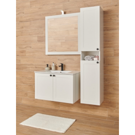Victory 170 VOV side bathroom cabinet white matt