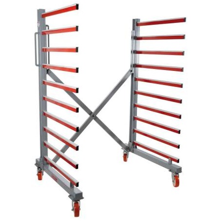 Mobile extendable trolley izvlačenje TAW76 Holzmann Maschinen