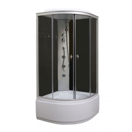 Katarina Ekstra 90 hydromassage shower cabin 90x90x215 cm