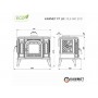 Fireplace Kawmet P7 LB (10,5 Kw) ECO