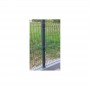 Fence panel 1730x2500 mm - 4 mm anthracite E