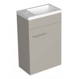 Crumb 40 lower bathroom cabinet cashmere right