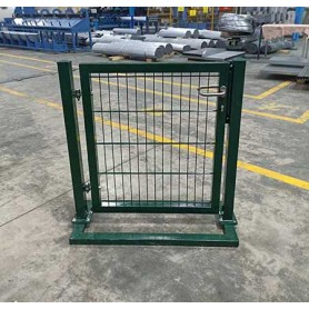Panel fence gate 1000x1000 mm - green