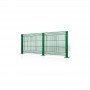 Fence panel 830x2500 mm - 4 mm green E