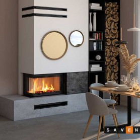 Kamin ugradbeni SAVEN Energy 75x50x47L (15,1 kW) ECO