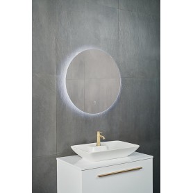 Gita mirror with led lighting R70 cm