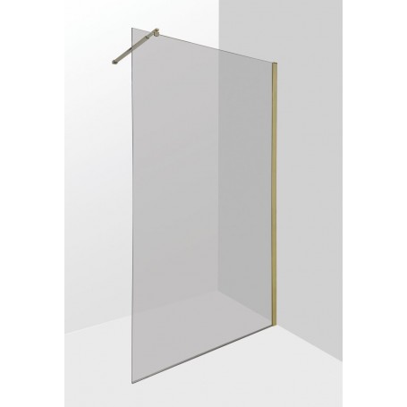 Shower glass 80x200 cm Vetro Gold TRS 80F