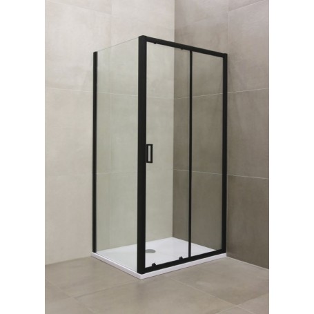 Tuš vrata 100x195 cm Flash Wall 100 Black