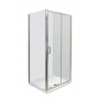 Shower door 110x195 cm Flash Wall 110 Chrome