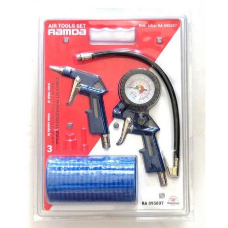 Pištolj sa manometrom, 5m cijev, 3u1