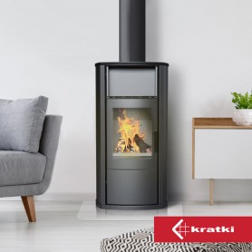 Koza Epsilon free-standing fireplace