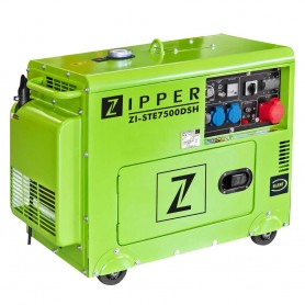 Generator diesel 6500W ZI-STE7500DSH Zipper Maschinen