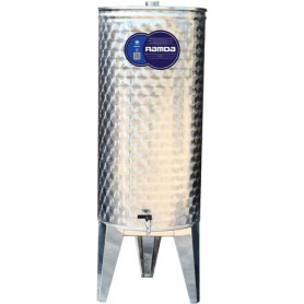 INOX container EZV-100L for wine, for faucet 1/2"