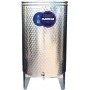 Stainless steel vessel EZVK-620L for wine, 2x taps 3/4", 1x 3/8"