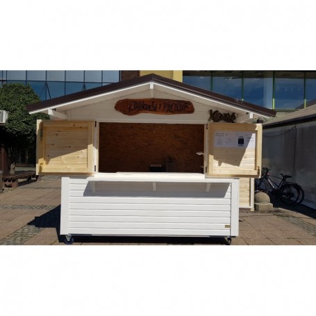 Catering house, large (dimensions 3x2m) with electrical installations