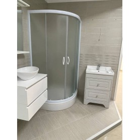 Aldea B80 polukružna tuš kabina 80x80x200cm