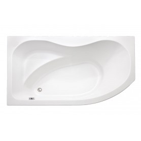 Elegant 160L acryl bathtub 1600x900x445 mm