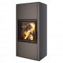 SAVEN Vatra XL 50x50 Black ECO Fireplace Stove (8,0 kW)