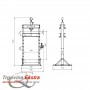 Hydraulic press for workshops WP20ECO Holzmann Maschinen