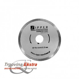 Dijamantna rezna ploča za pločice FS115DS Zipper Maschinen