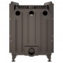 Fireplace insert G/SAVEN Energy Up 80x50 (17,0 kW) ECO - black chamotes